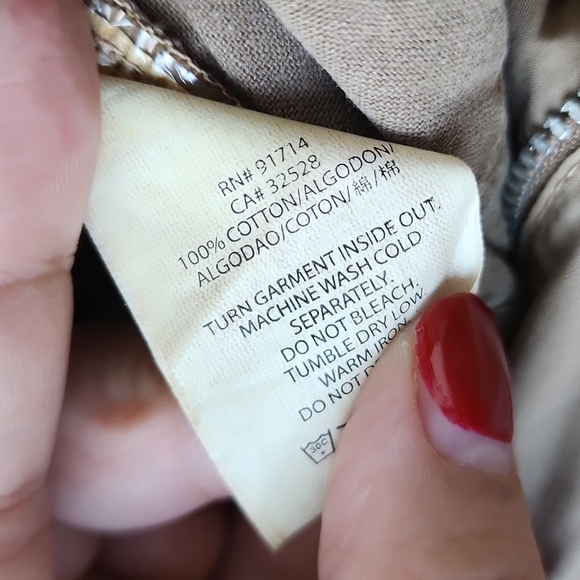 Vintage Armani Exchange Lightweight Cargo Pants - Picture 8 of 11